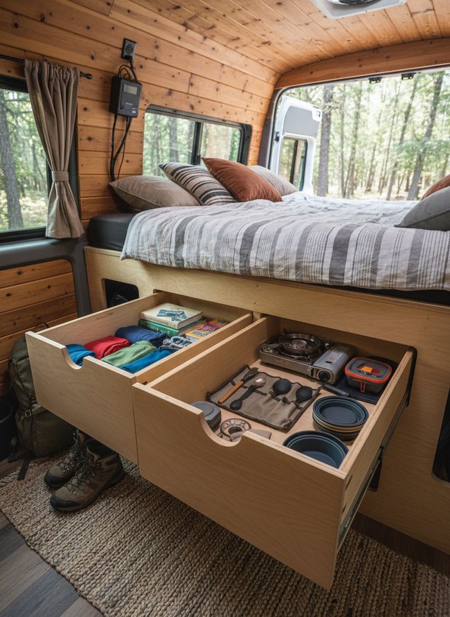 Under-Bed Drawer System