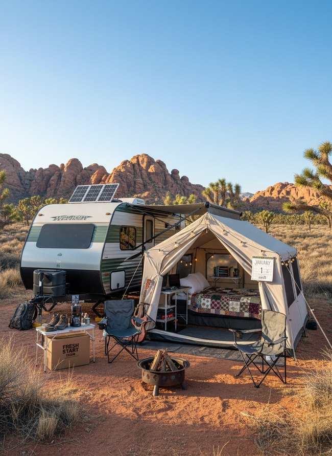 Fresh Start Camper Setup