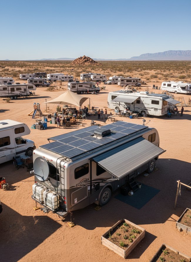 Eco-Friendly Solar RV