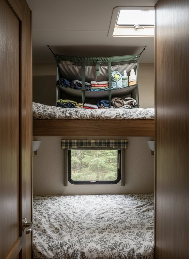 Overhead Bunk Storage System