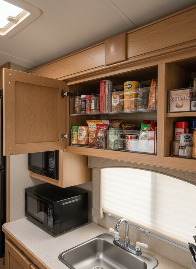 Overhead Cabinet Caddies
