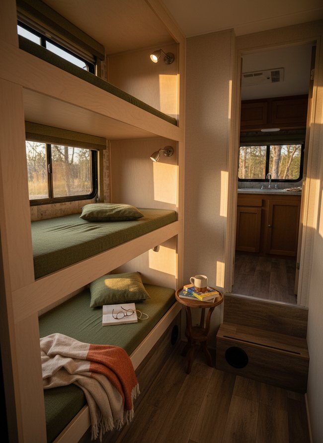 Cozy Reading Pod Bunks