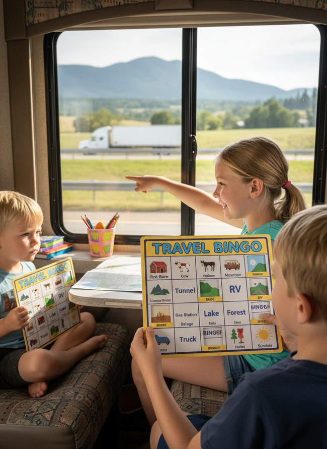 Interactive Travel Bingo