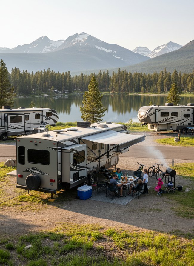 Luxury Fifth Wheel Camper