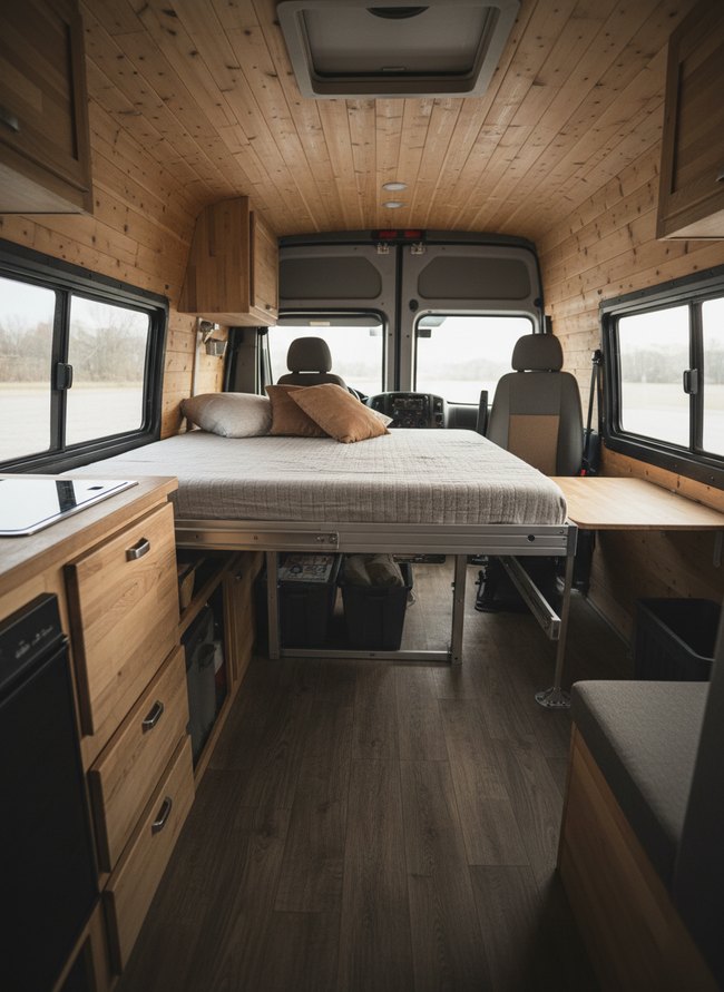 Slide-Out Bed Design