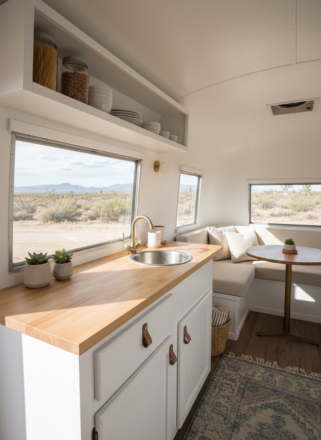 Minimalist Whitewash Galley Update