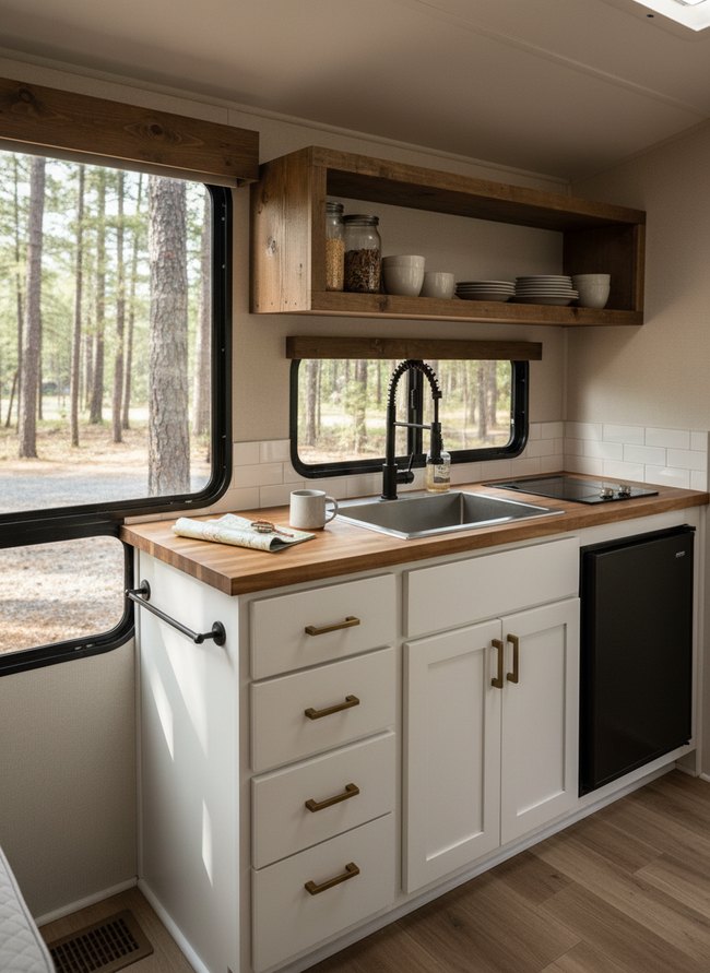 Compact Kitchenette Upgrade