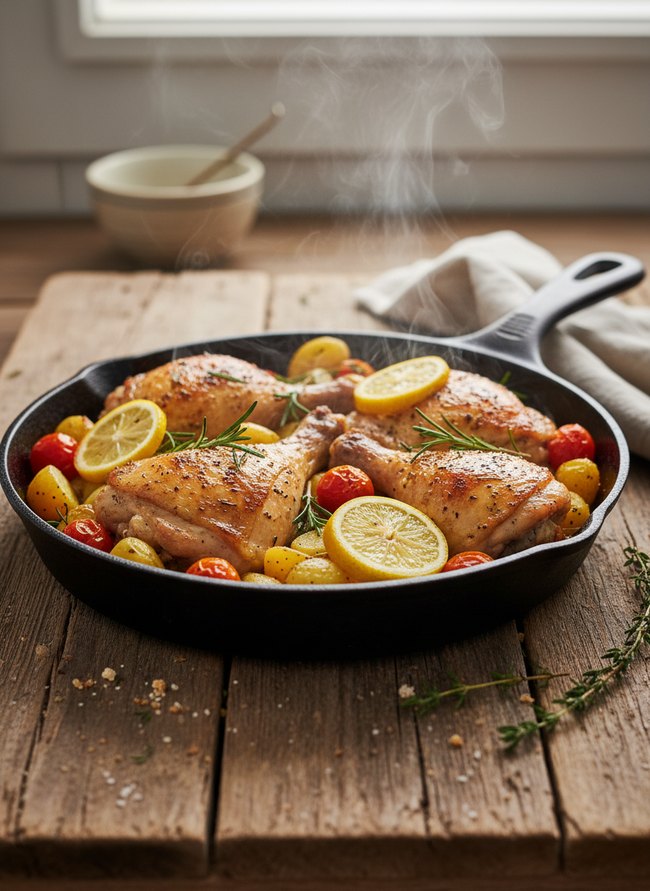 One-Pan Lemon Herb Chicken