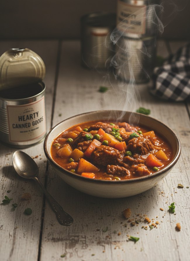 Hearty Canned Goods