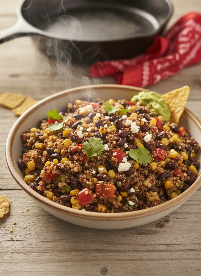 Southwest Black Bean Quinoa