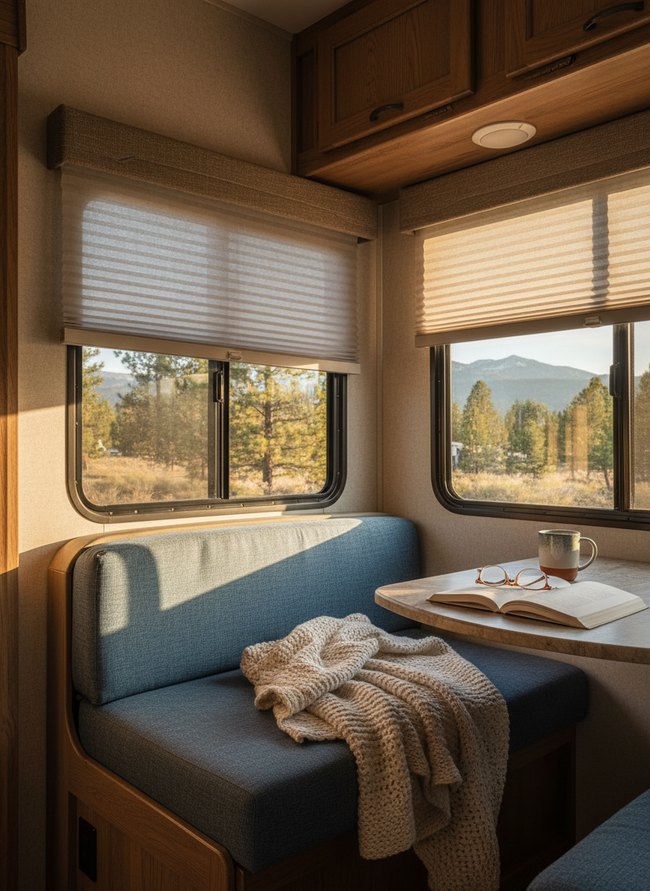 Pleated Day Night Blinds