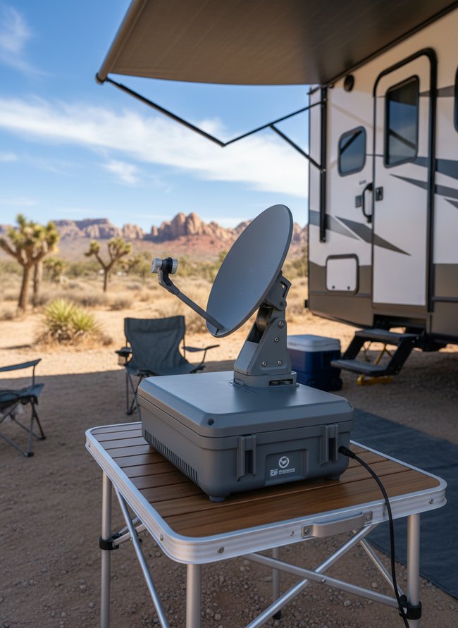 Satellite Internet Hotspot