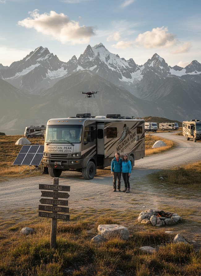 Mountain Peak Adventure Routes