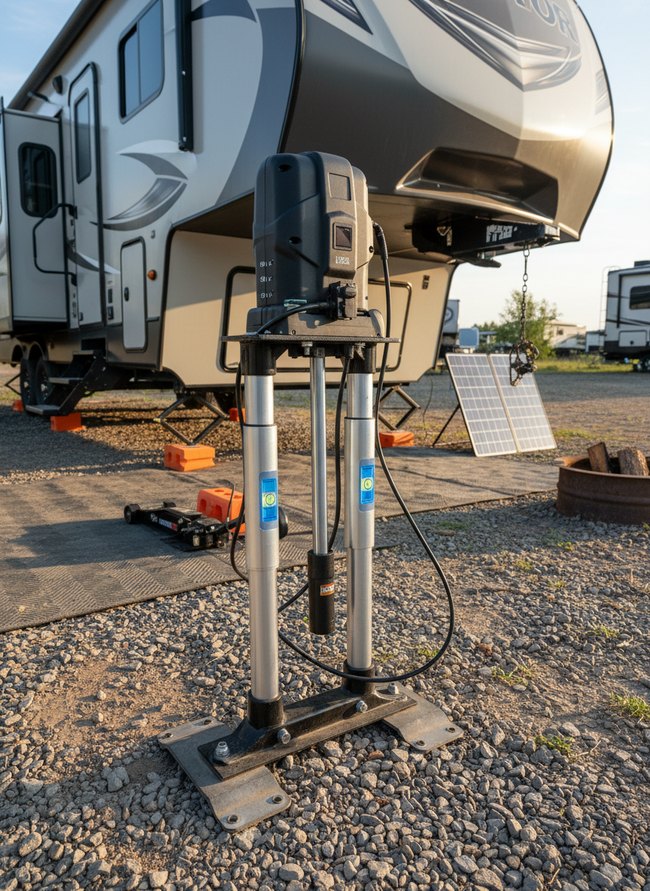Electric Tongue Jack Stabilizer