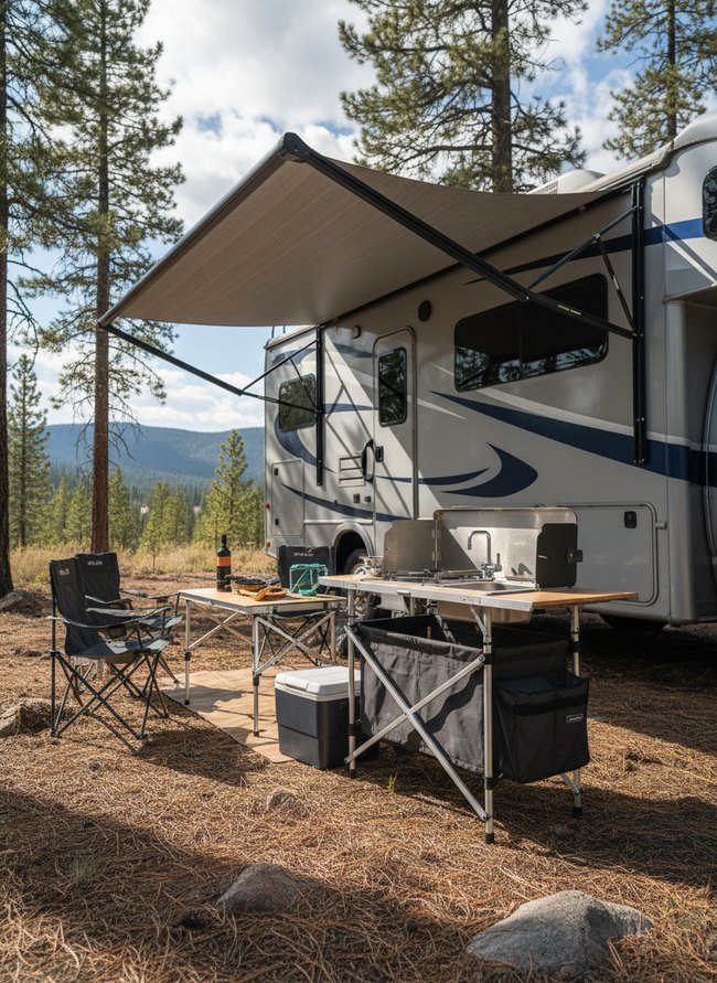Foldable Outdoor Kitchenette