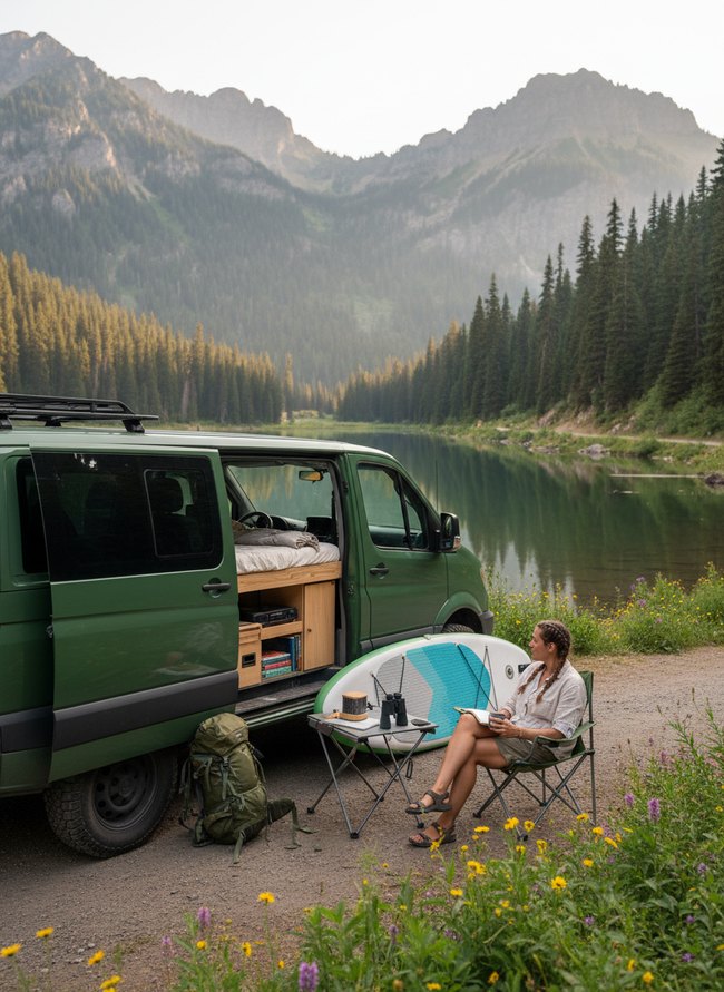 Mountain Lakeside Escape