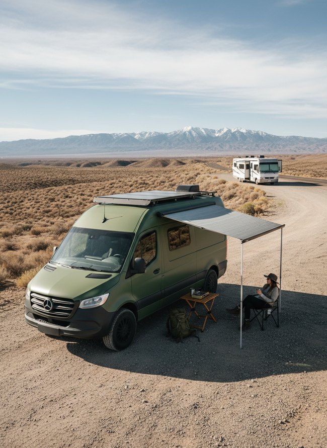Minimalist Sprinter Conversion