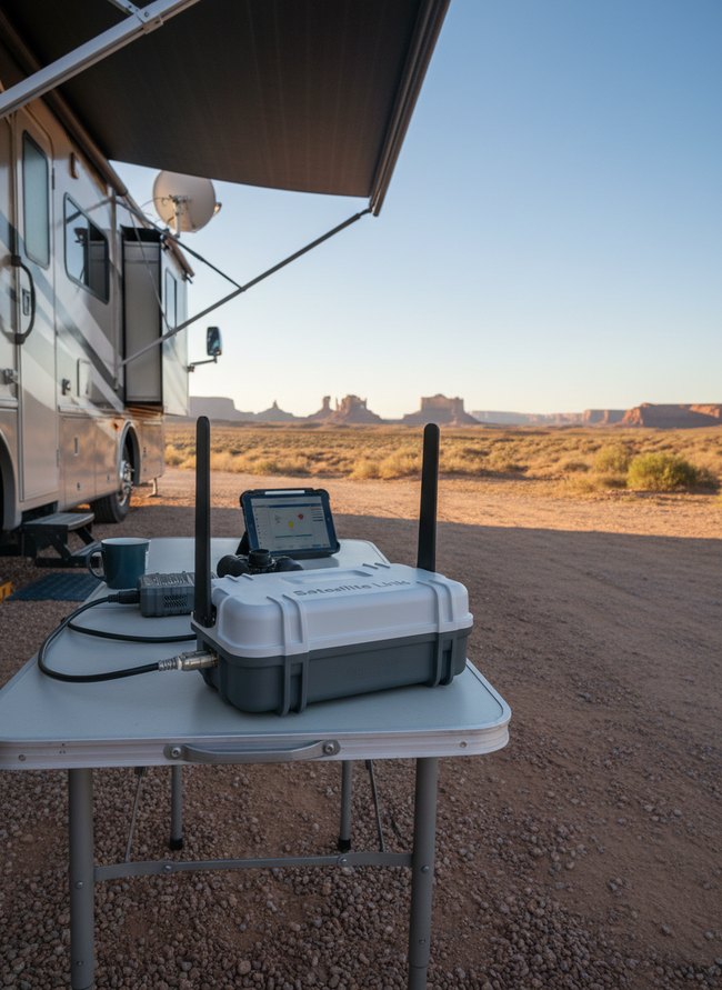 Satellite Link RV Hub