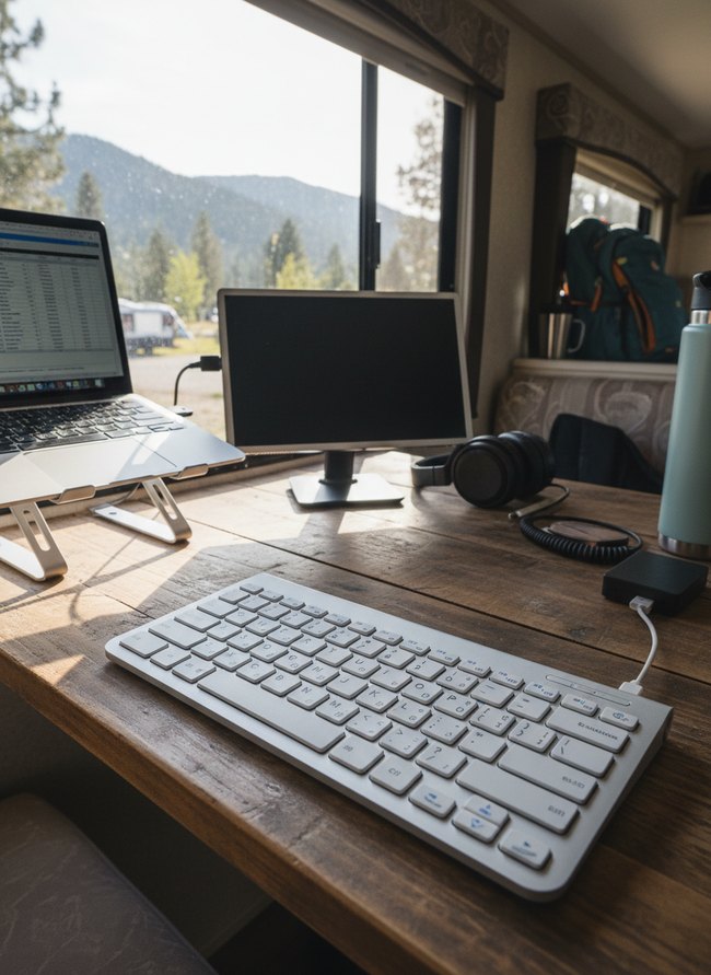 Compact Wireless Keyboard