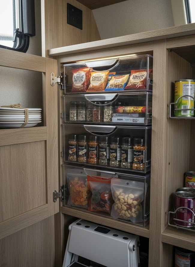 Clear Bin Drawer System