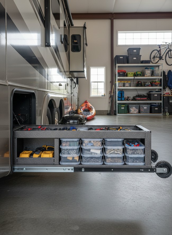 Slide-Out Tool Caddy