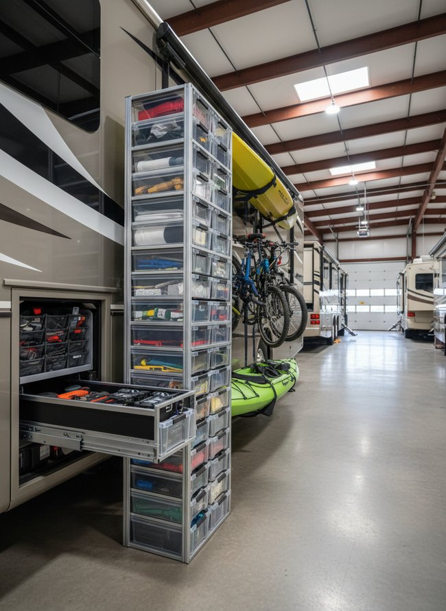 Vertical RV Storage Solutions