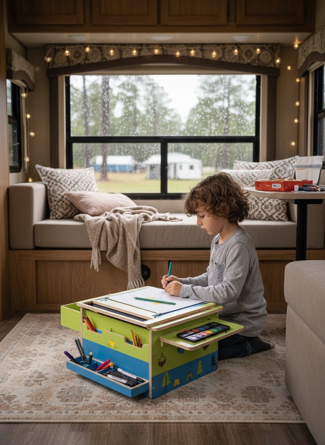 Portable Art Creation Station