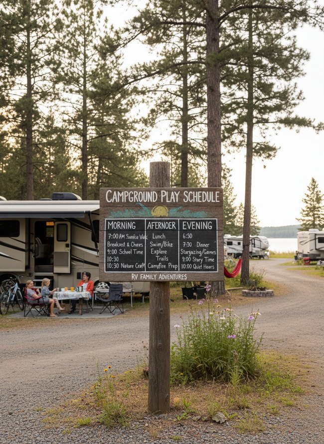Campground Play Schedule