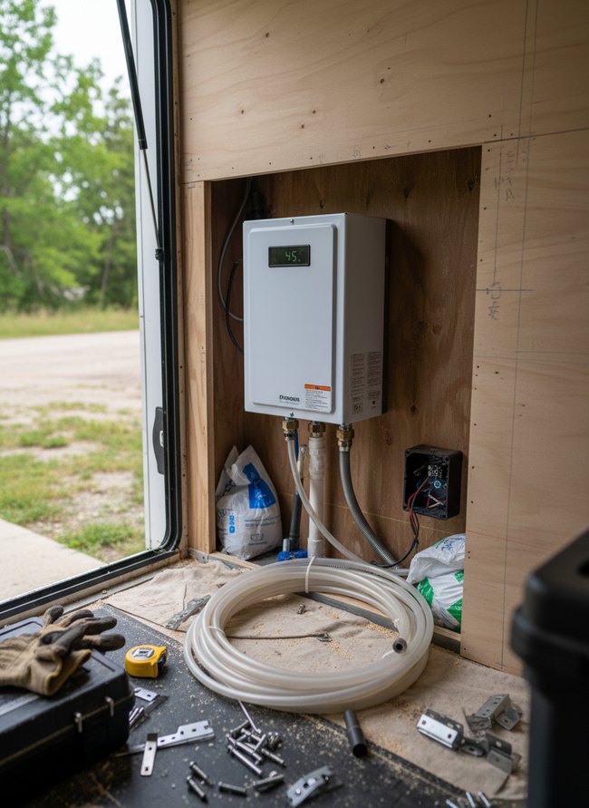 Compact Water Heater Unit