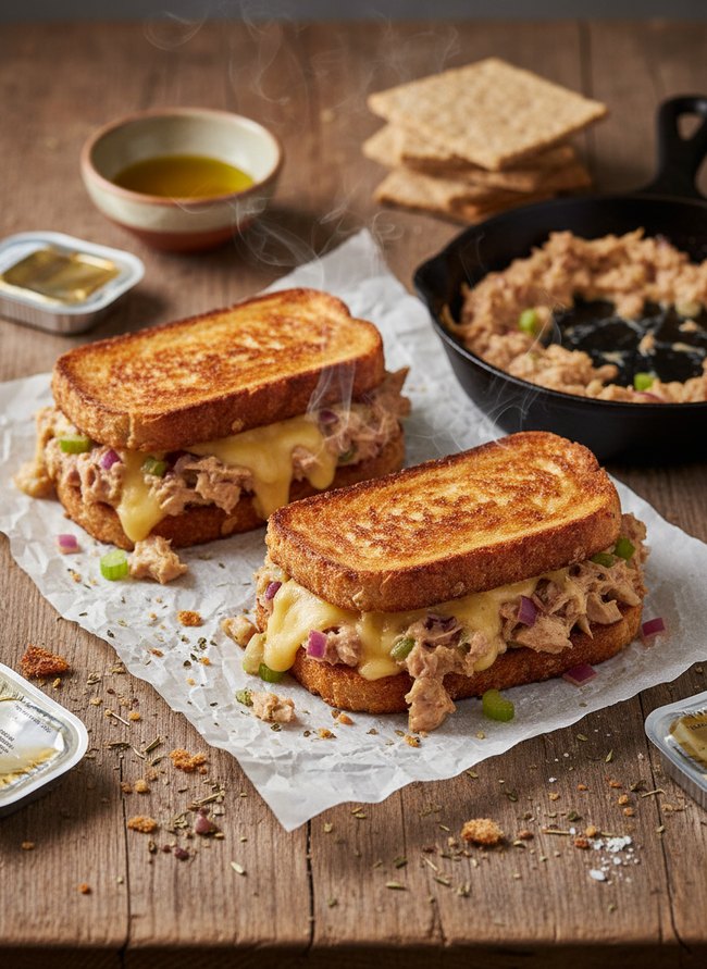 Savory Packet Tuna Melts