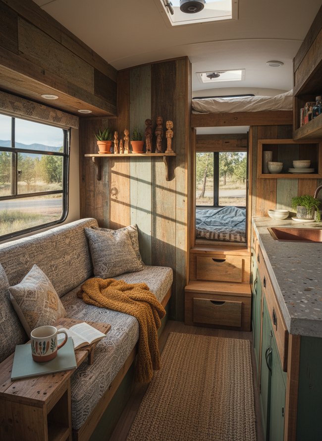 Sustainable Upcycled Camper