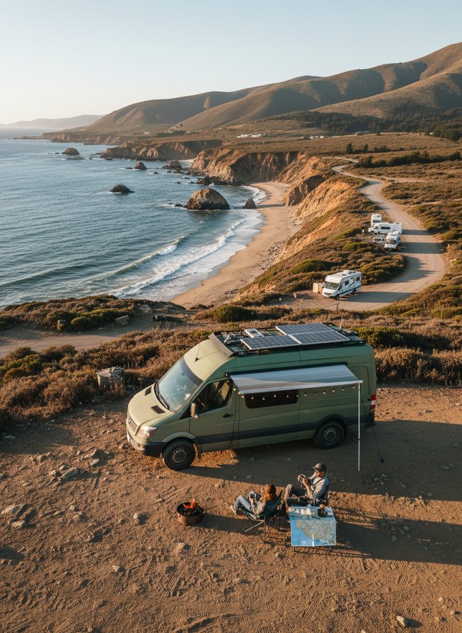 Coastal Bluff Scenic Pullout