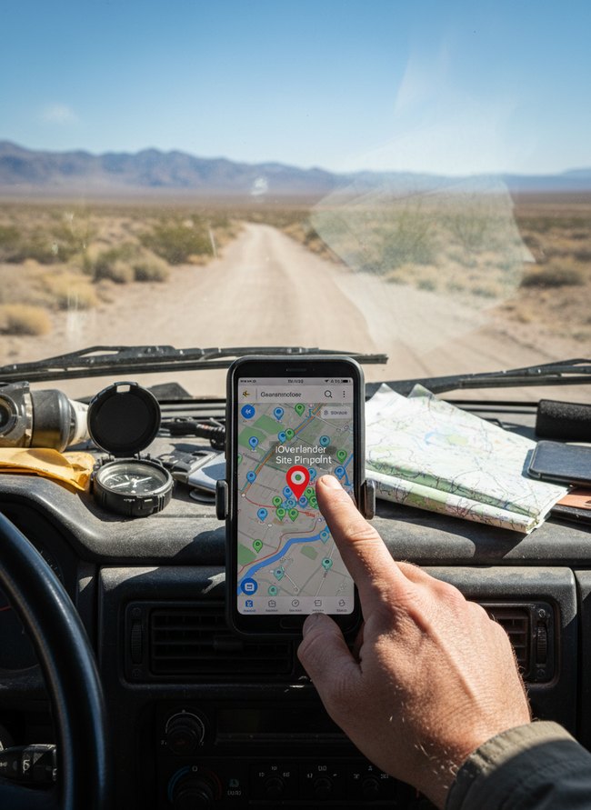 iOverlander Site Pinpoint