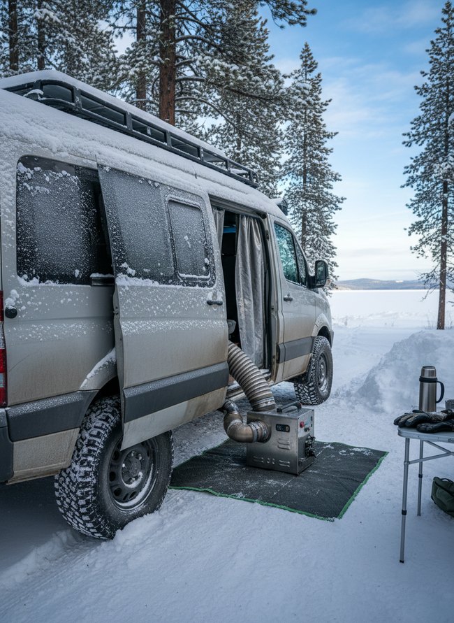 Efficient Diesel Heater Setup