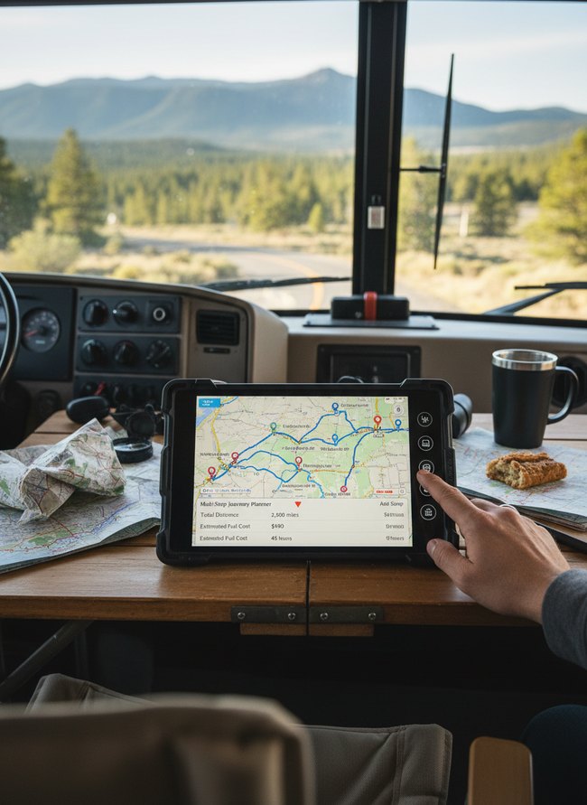 Multi-Stop Journey Planner