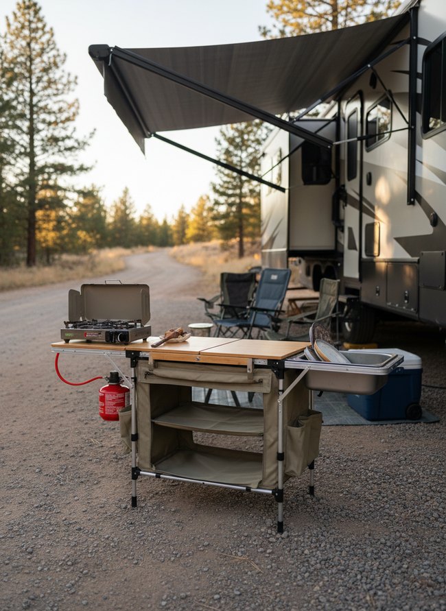 Collapsible Camp Kitchen