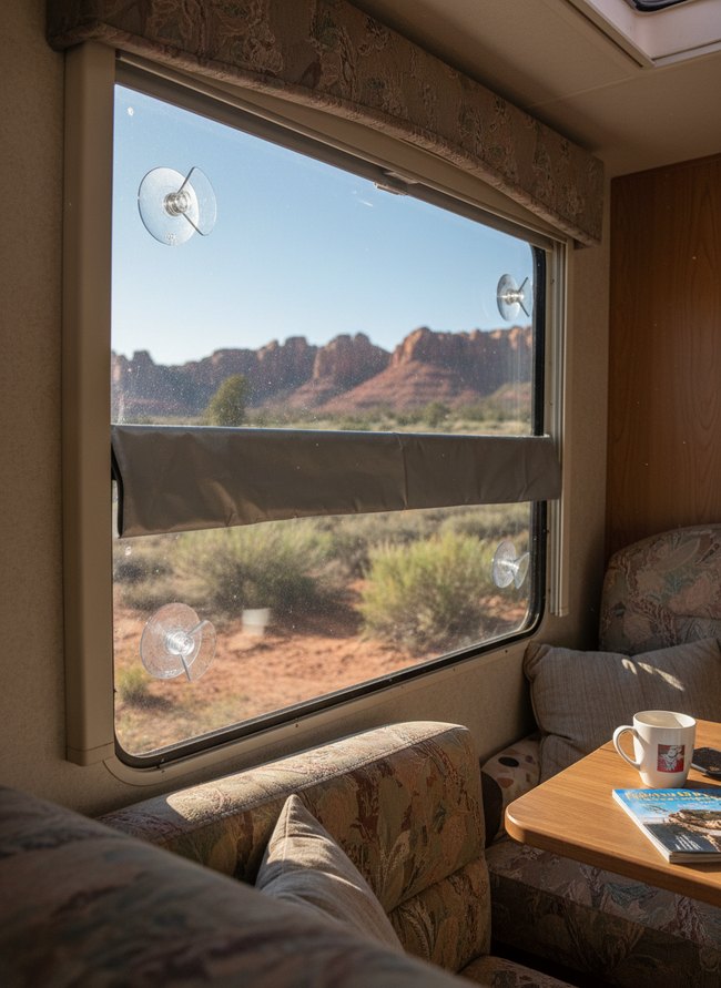 Suction Cup Window Shade