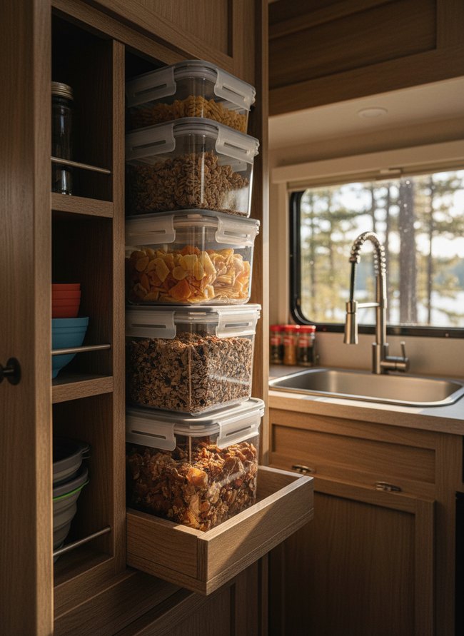 Stackable Food Storage Containers