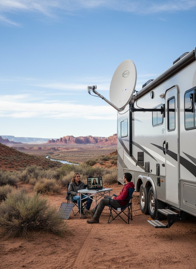 Compact Satellite Internet