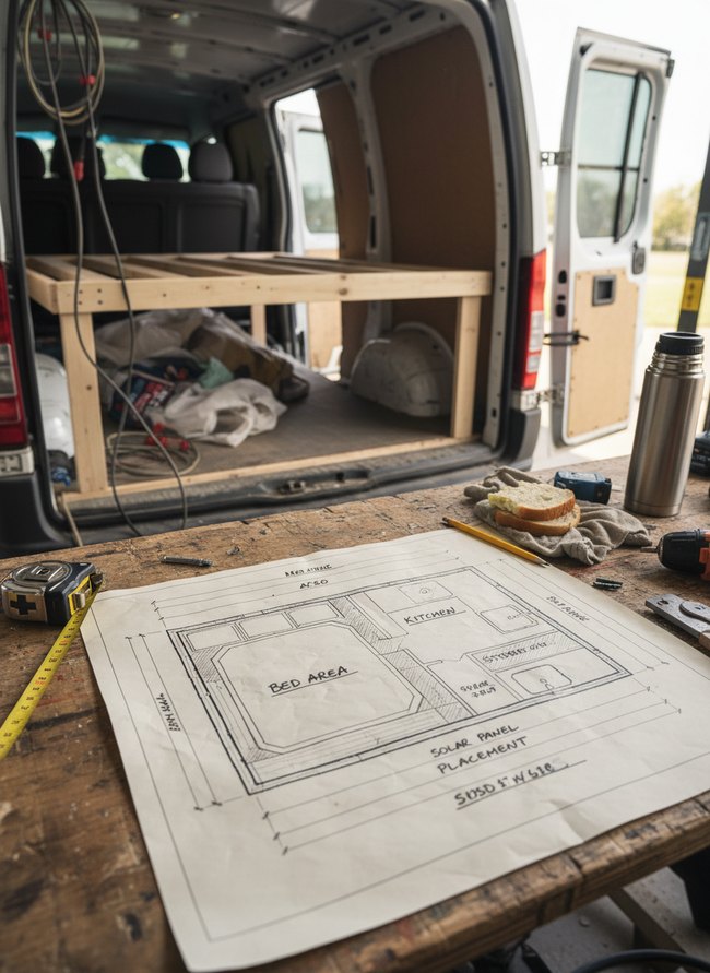 Simple DIY Van Blueprint