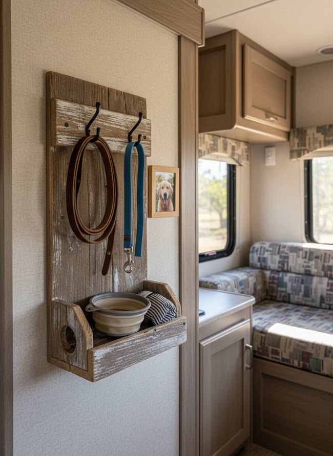 Wall-Mounted Leash Nook