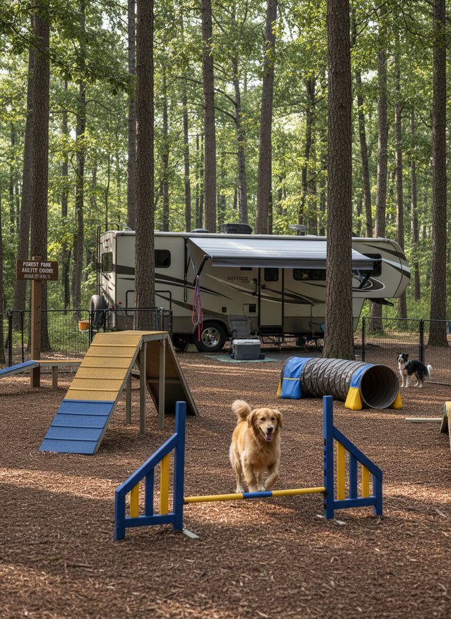 Forest Park Agility Course