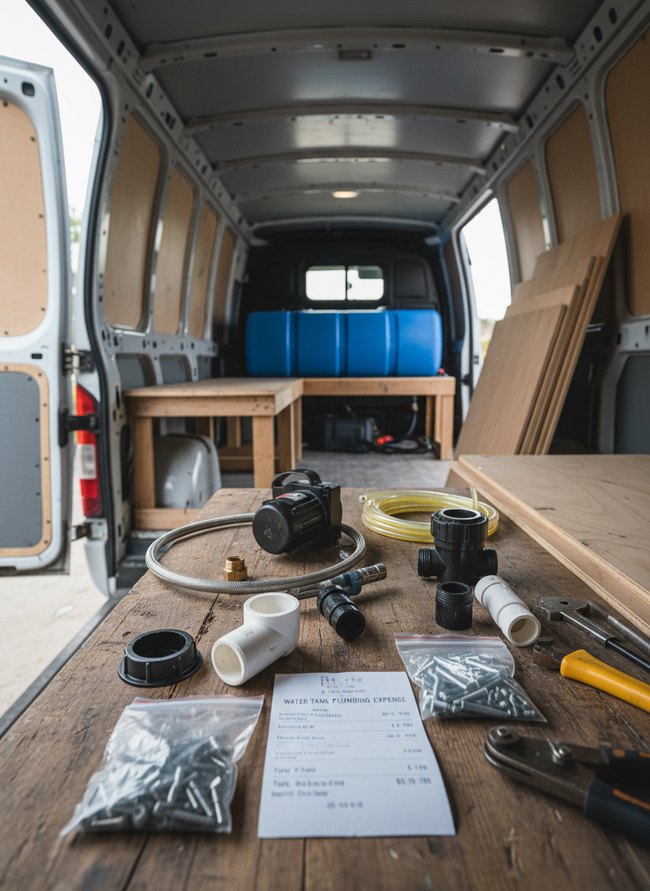 Water Tank Plumbing Expense