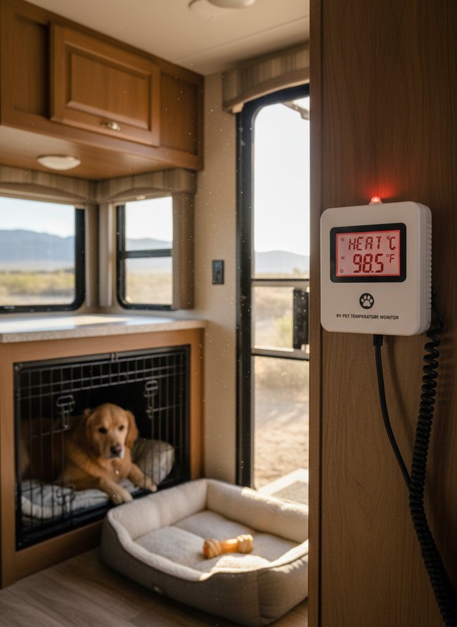 Compact RV Heat Alert