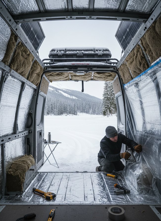 Thermal Barrier Van Layout