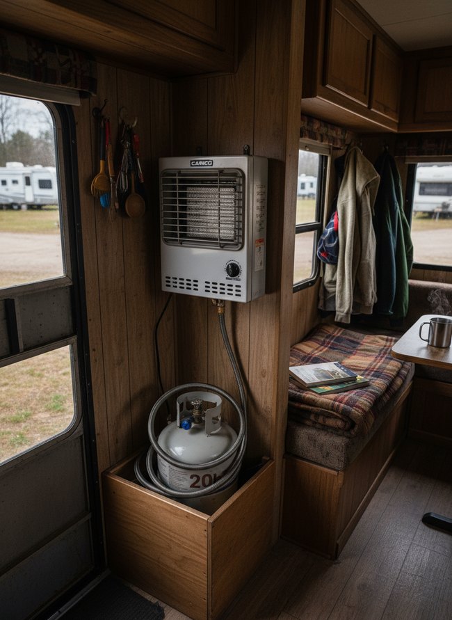 Efficient Propane Heater Upgrade