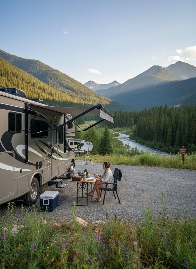 Mountain View Workstation RV