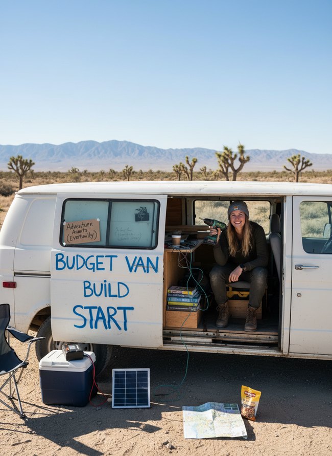 Budget Van Build Start