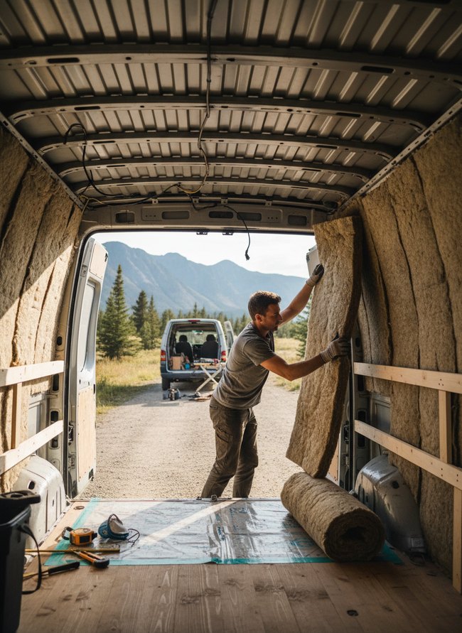 Insulating Van Walls