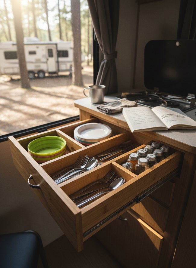Galley Drawer Insert System